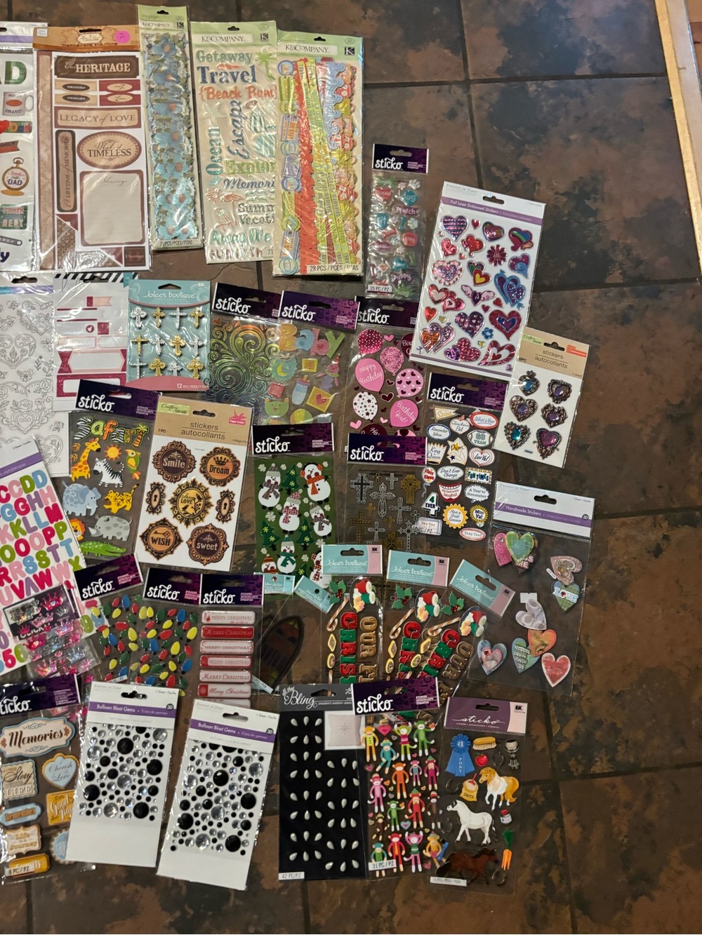Assorted Sticker & Embellishment Bundle - Multicolor #99 - Picture 4 of 4